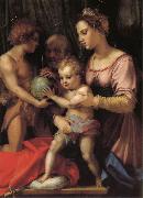 Andrea del Sarto Holy Family with St. John young oil painting on canvas